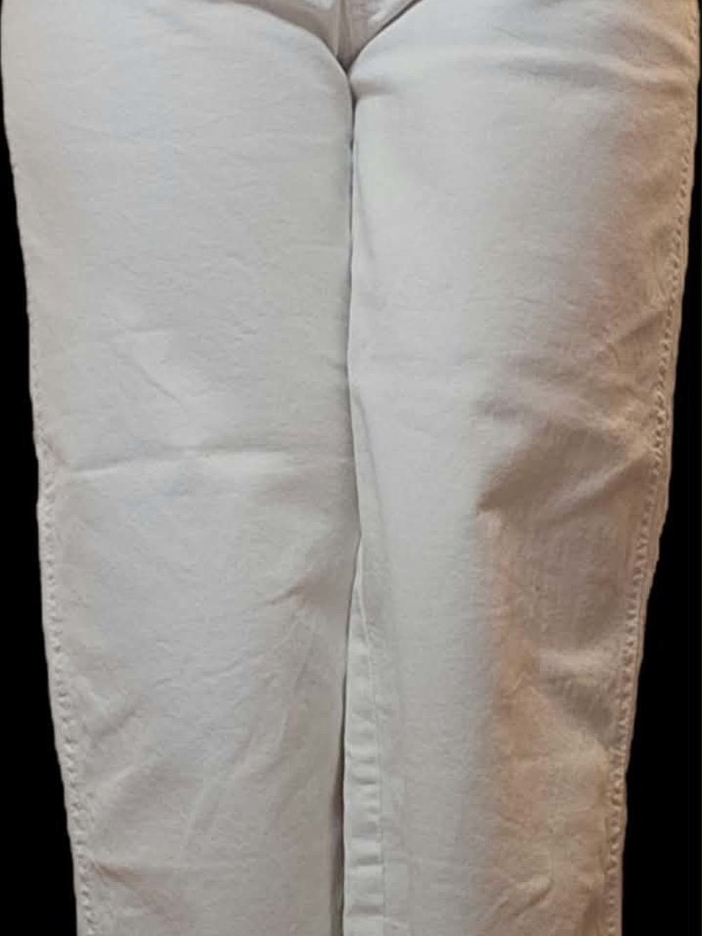 DC Women's White Straight-Leg Jeans